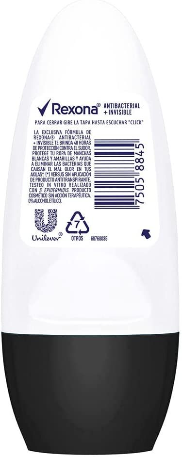 Desodorante Rexona Antibacterial + Invisible 2