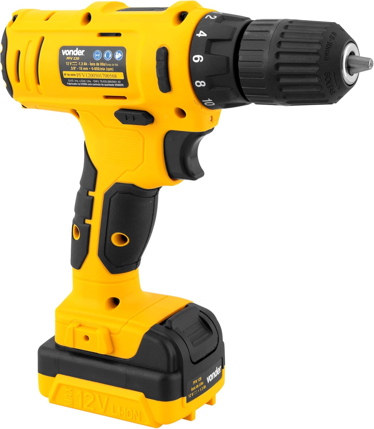 Parafusadeira e Furadeira a Bateria 12 V PFV 120 3