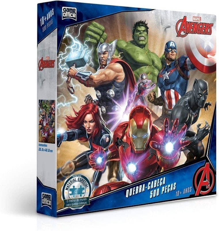 Os Vingadores Quebra-Cabeça 500 peças 1