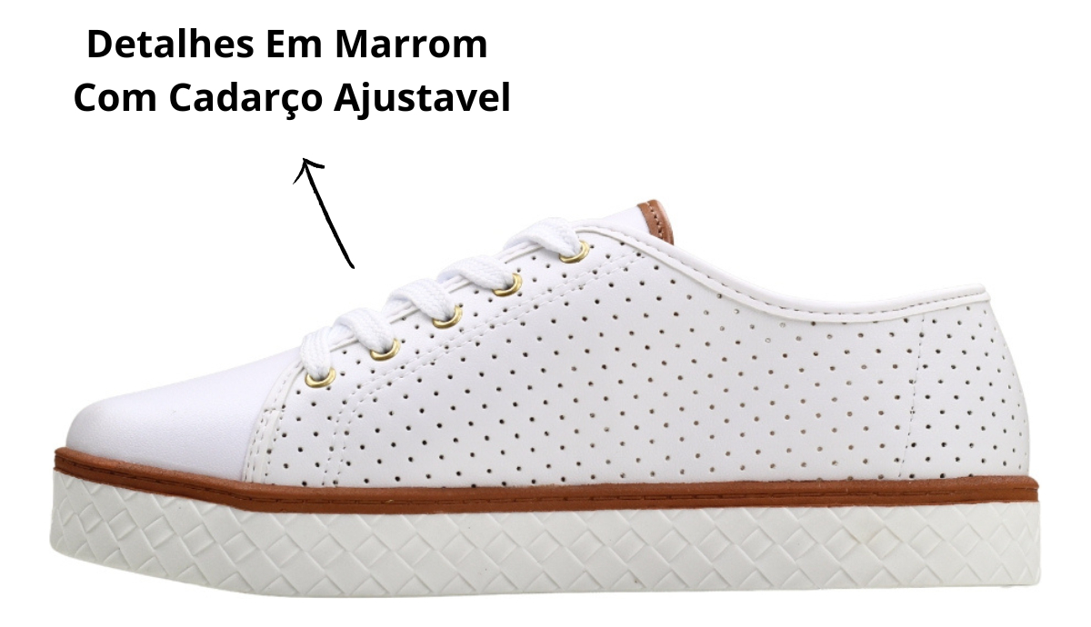 Tênis Casual Feminino Moleca 3