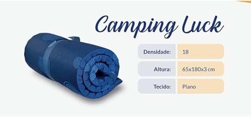 Colchonete Camping Luck 3