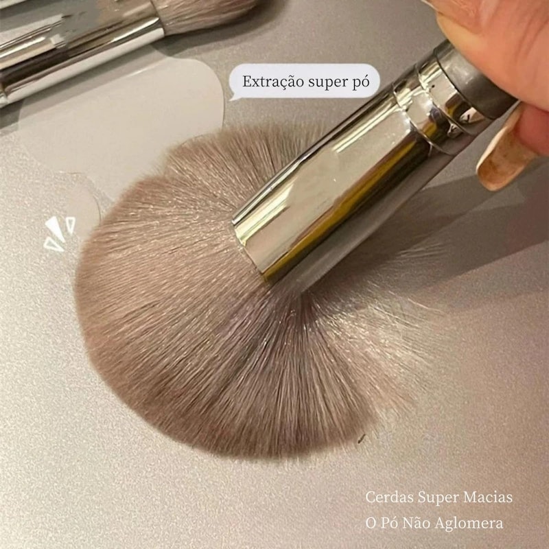 Kit Profissional de Pincéis de Maquiagem 14 em 1 3