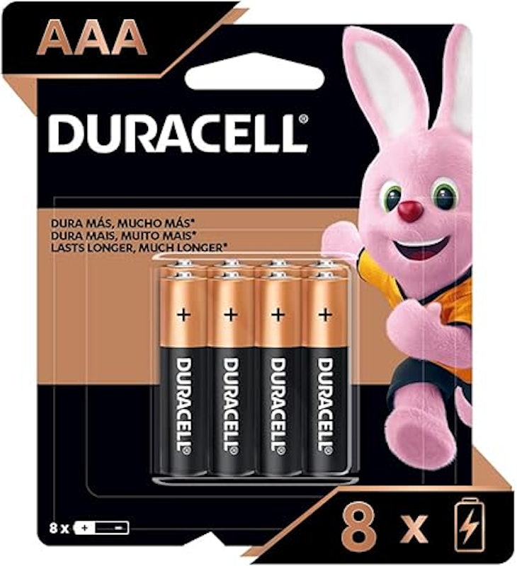 Pilha Alcalina Duracell Palito AAA 3