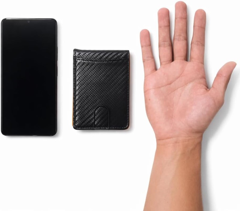 Carteira Slim Masculina Bloqueio RFID 4