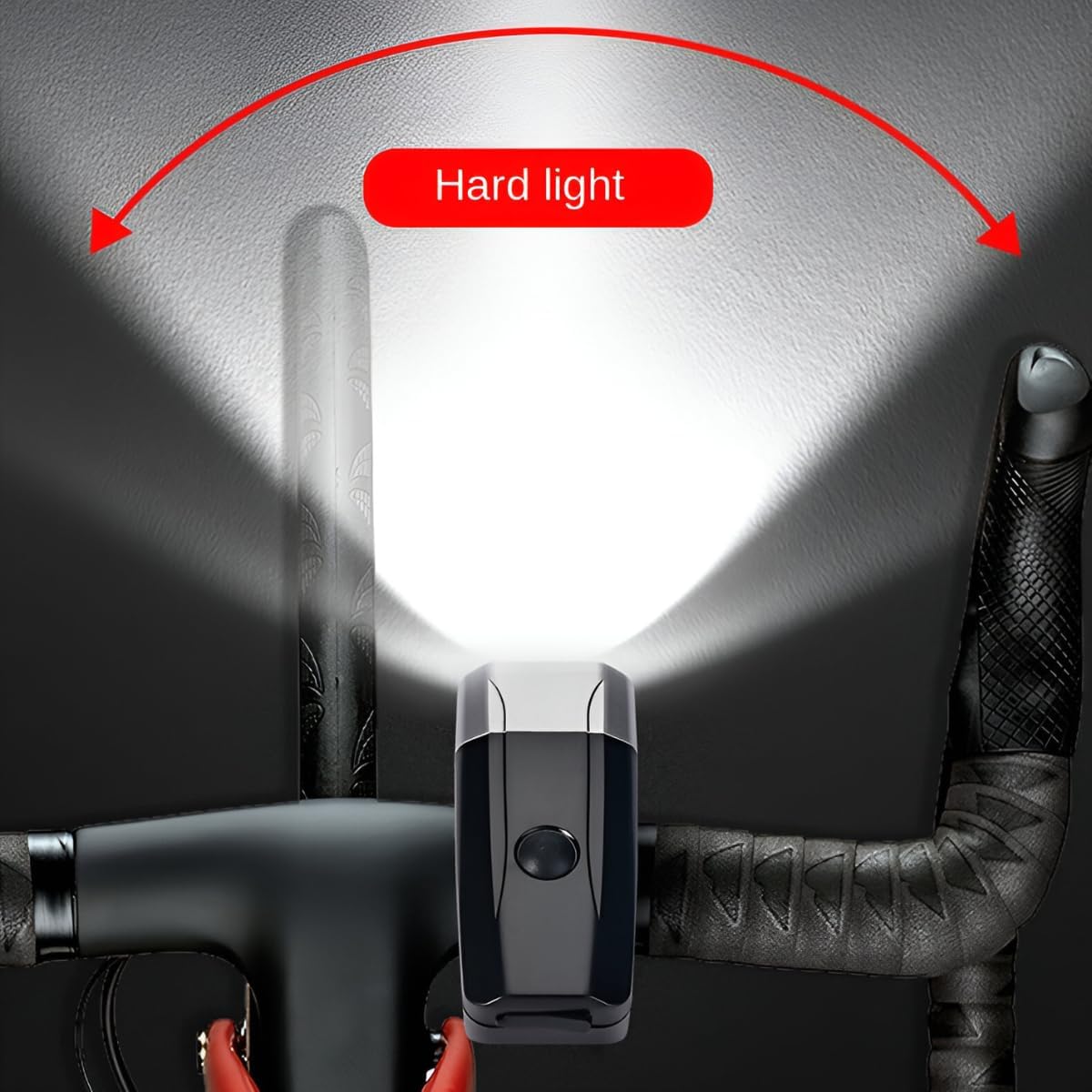 Kit Lanterna Bike Farol Luz Bicicleta Recarregável 2