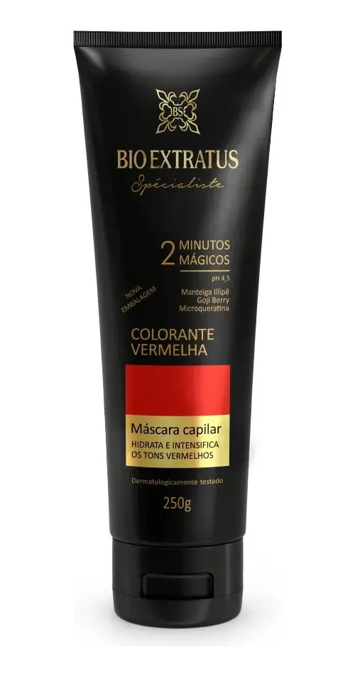 Máscara Spécialiste Condicionante Colorante Vermelha 1