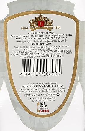 Licor Fino de Laranja Stock Curaçau 3