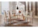 MOBILIARE Conjunto Sala de Jantar Mesa 6 Cadeiras Safira Imbuia 1