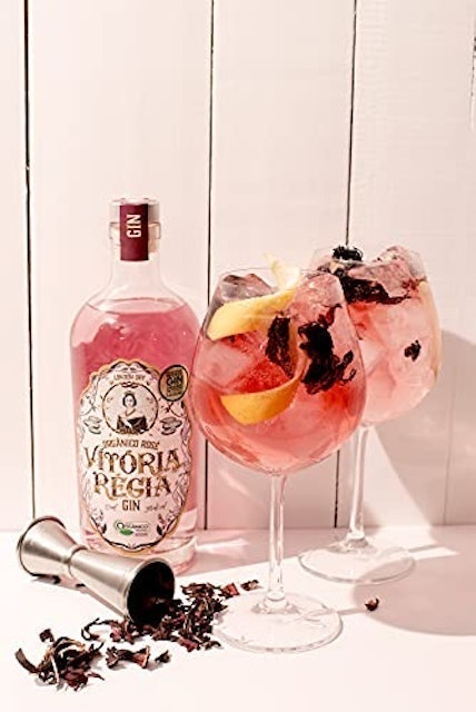 Gin Vitória Régia Rosé Orgânico 5