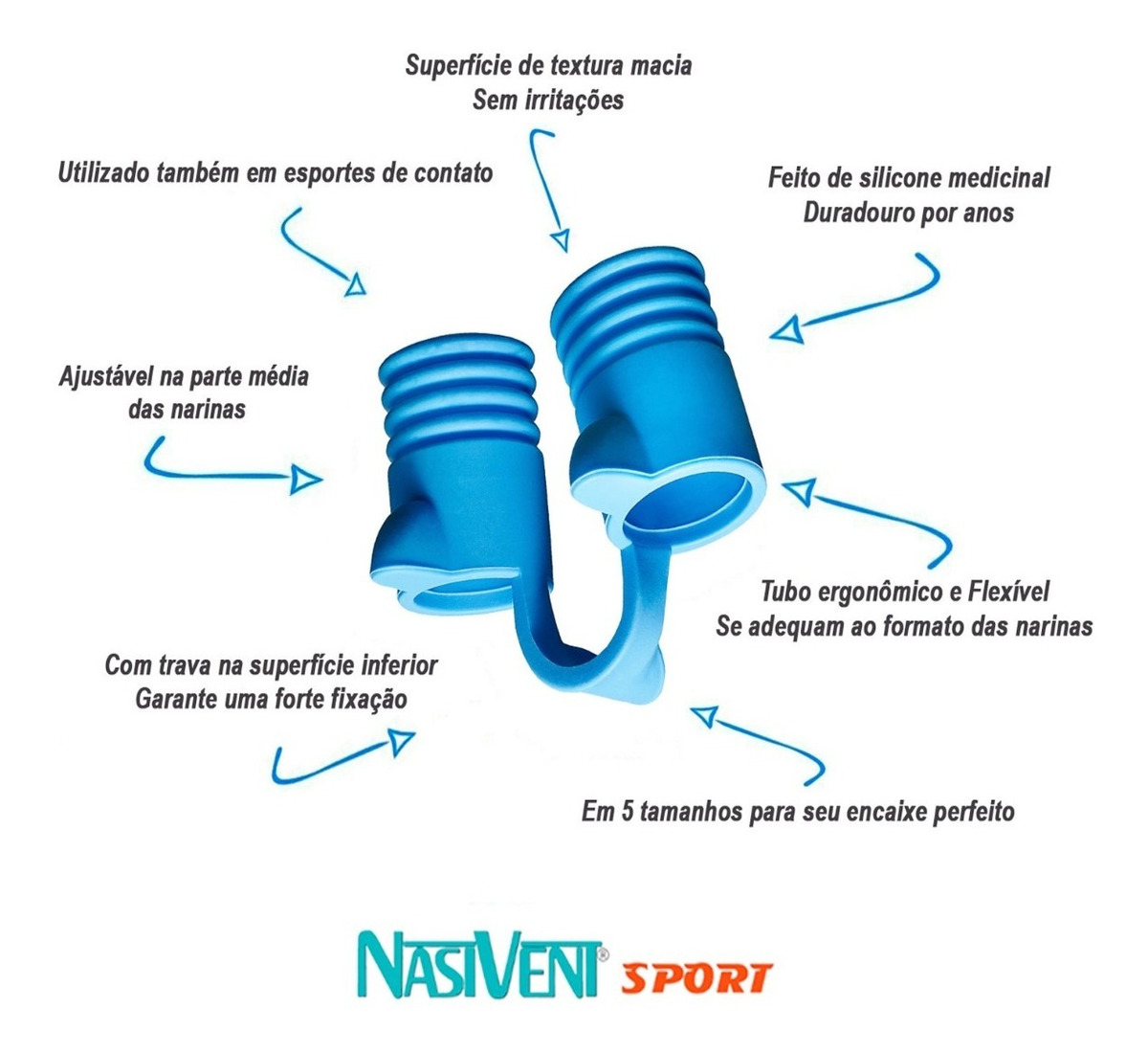 Dilatador Nasal NasiVent Sport 3
