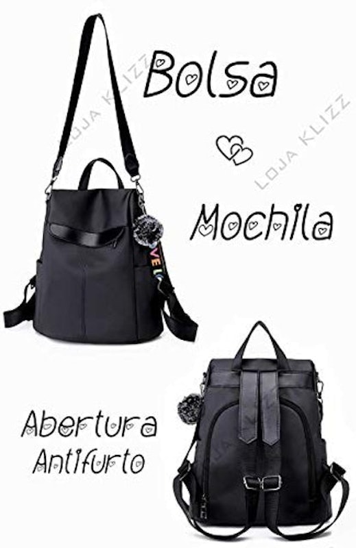 Mochila Bolsa Antifurto Feminina 2