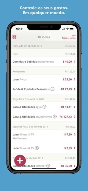Toshl Finanças 2