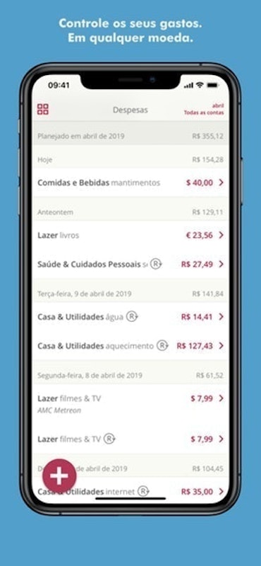 Toshl Finanças 2