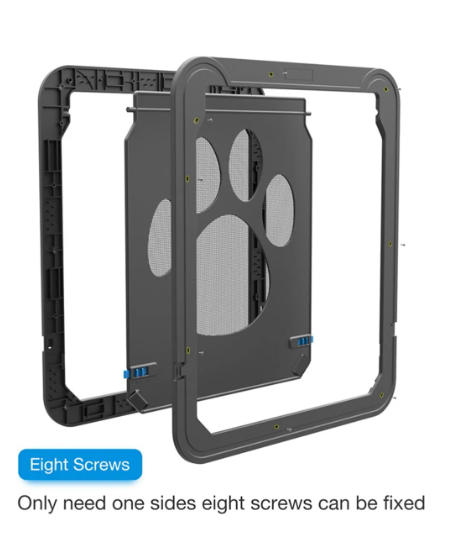 Porta de Cachorro e Gato para Porta de Tela 4
