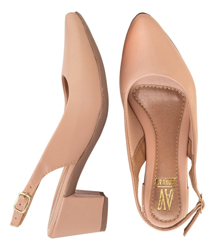 Sapato Scarpin Feminino Slingback 3