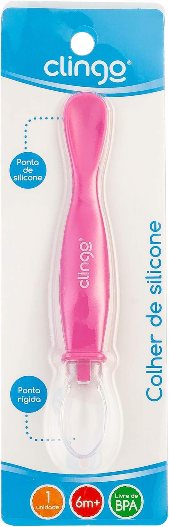 Colher Silicone Ponta Dupla Colors  2
