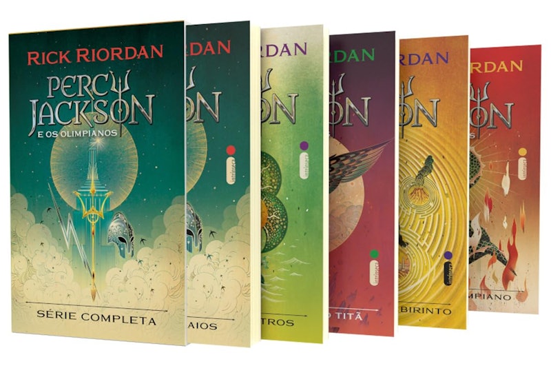 Box Percy Jackson e os Olimpianos 4