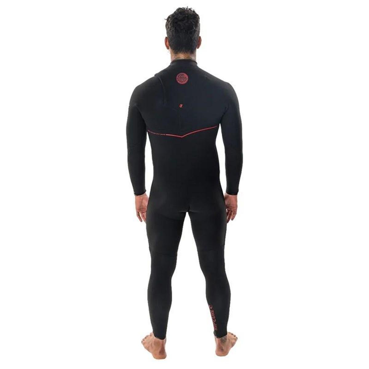 Long John Rip Curl Flashbomb Fusion 3/2mm Zip Free 3
