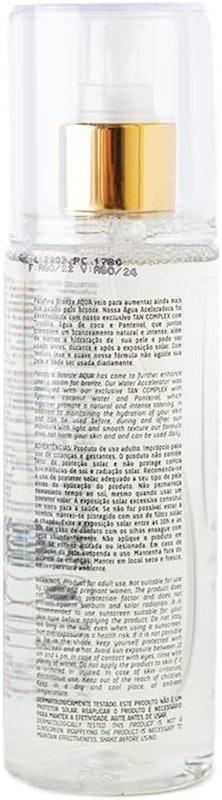 Aqua Acelerador de Bronzeado Incolor 4