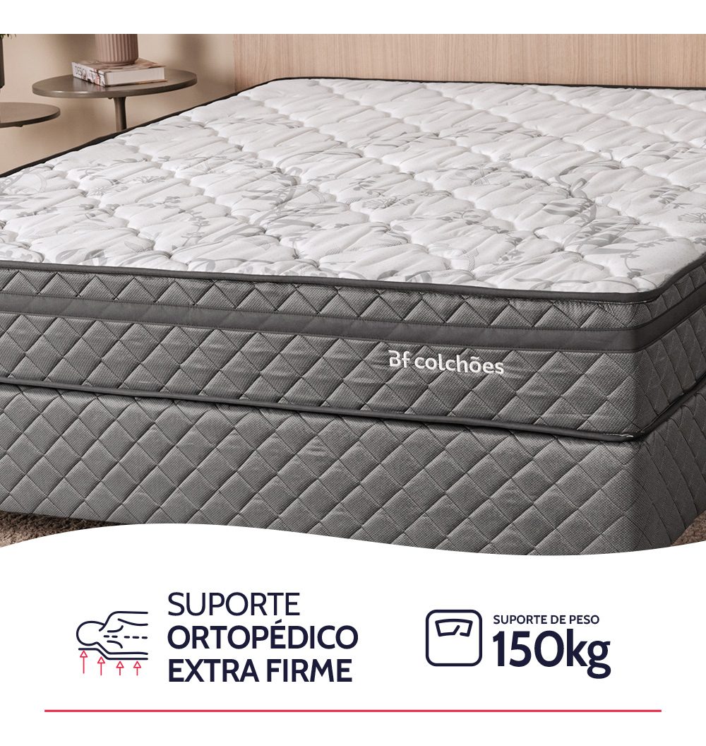 Cama Box Queen BF Colchões 4