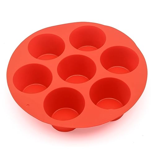 Forma de Silicone Antiaderente para Cupcakes c/ 7 Cavidades 3