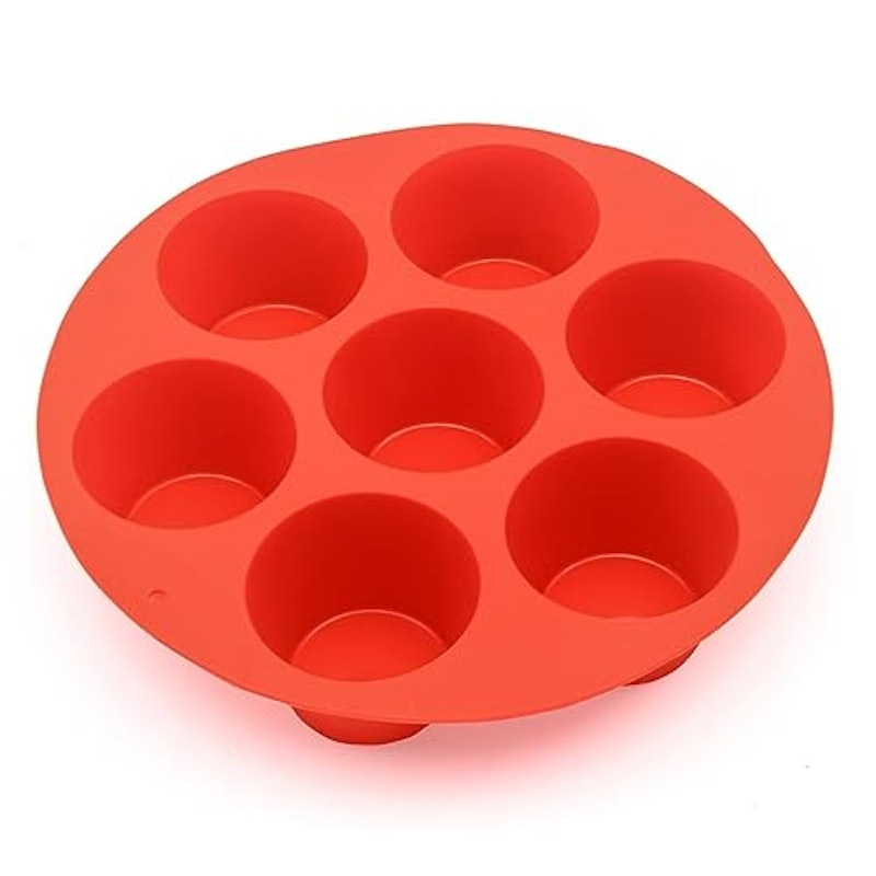 Forma de Silicone Antiaderente para Cupcakes c/ 7 Cavidades 3