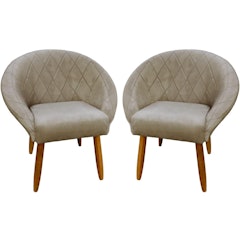 Kit 2 Poltronas Decorativas Ibiza