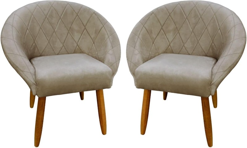 Kit 2 Poltronas Decorativas Ibiza 1