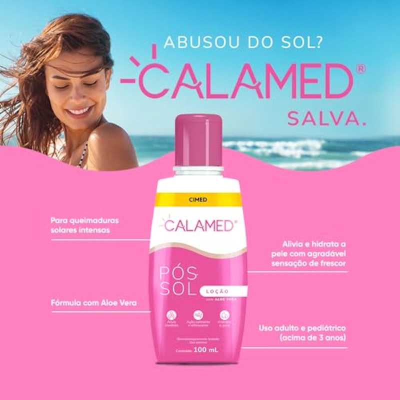 Calamed Loção Pós-Sol 2