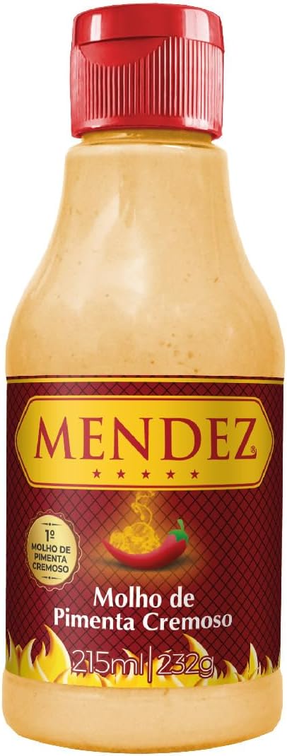 Molho de Pimenta Cremoso Tradicional Mendez 1