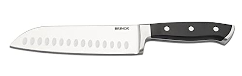 Faca Santoku para Fatiar e Picar Infinity 7" Aço Inox 1