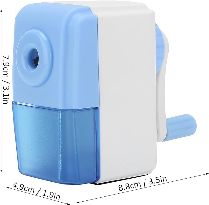 Apontador de Lápis Manual com Manivela 2