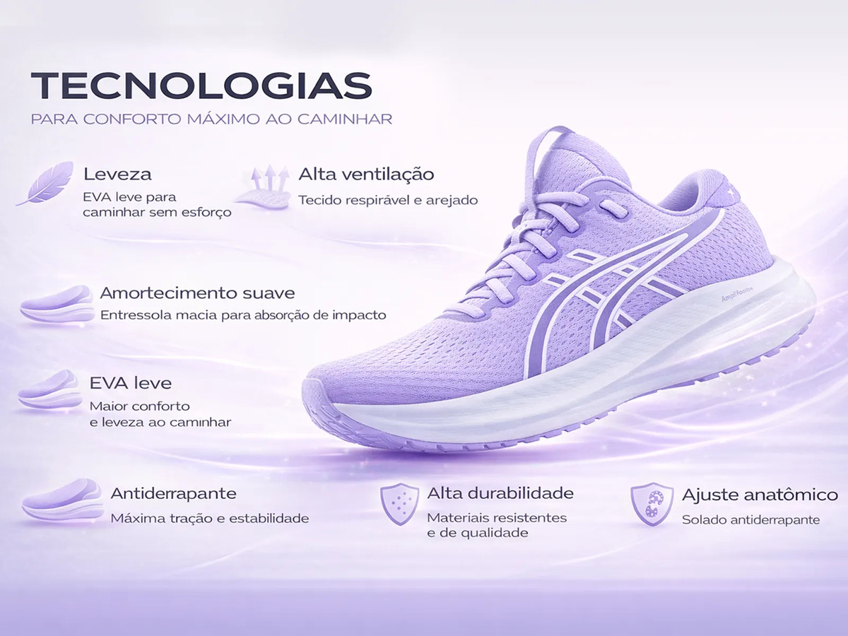 Tênis ASICS GEL-Excite 11 Feminino 5