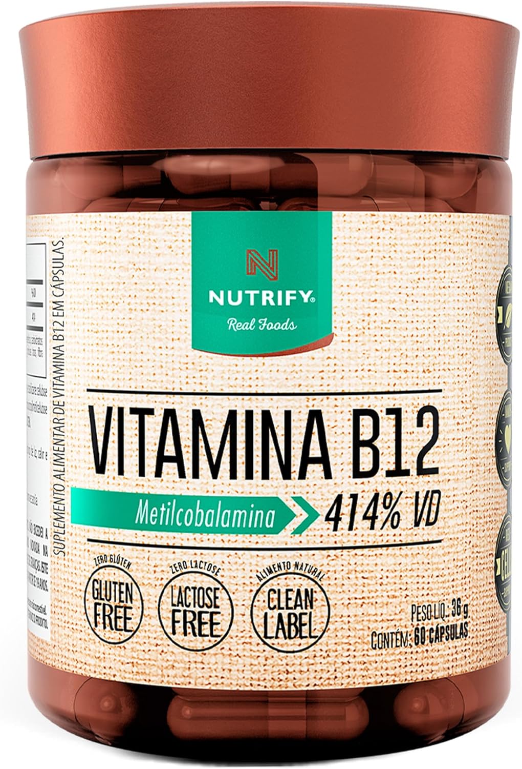 Vitamina B12 Nutrify 1