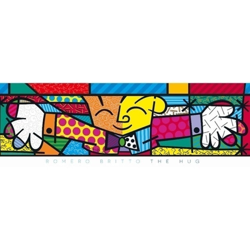 Puzzle 500 Peças Panorama Romero Britto The Hug 3