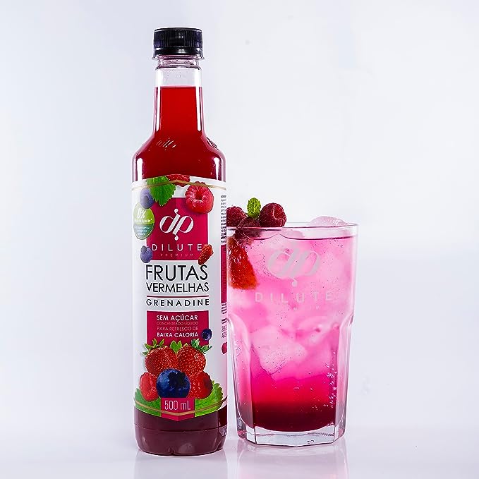 Xarope Dilute Frutas Vermelhas sem Açúcar 2
