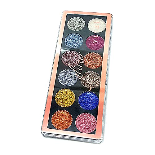 Paleta de Glitter 12 cores 2