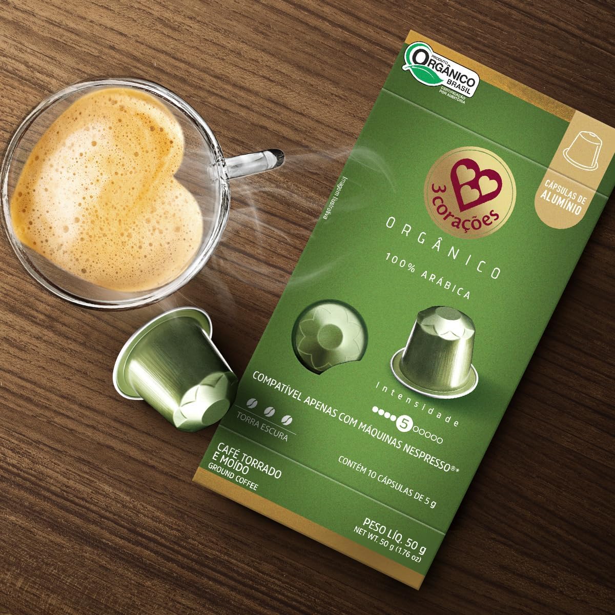  Cápsulas de Café Orgânico 3