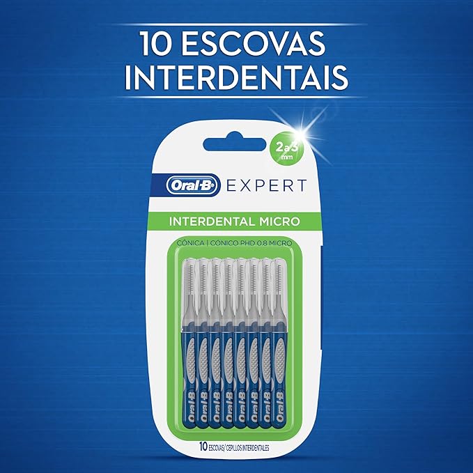 Escova Interdental Expert Cônica 0,8 Micro 10 Unidades 4