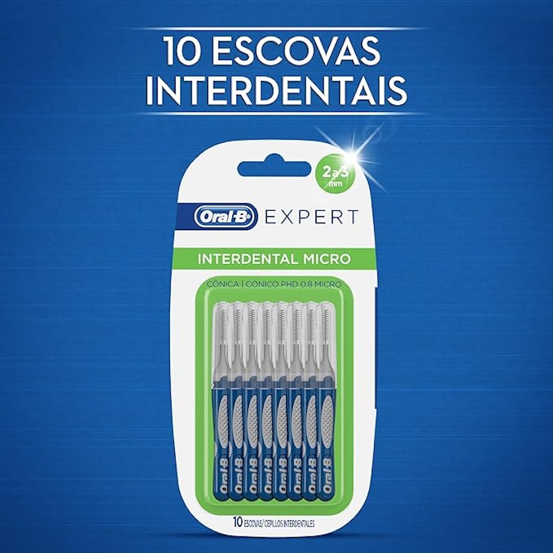 Escova Interdental Expert Cônica 0,8 Micro 10 Unidades 4