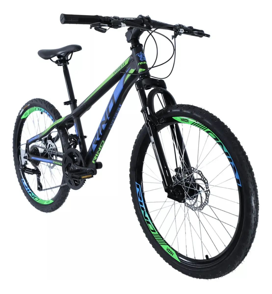 Bicicleta Aro 24 Rino Aluminio 21 Velocidades 2