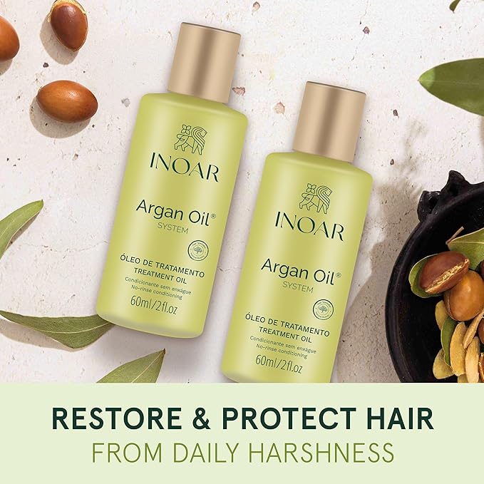 Óleo de Hidratação e Nutrição Argan Inoar 3