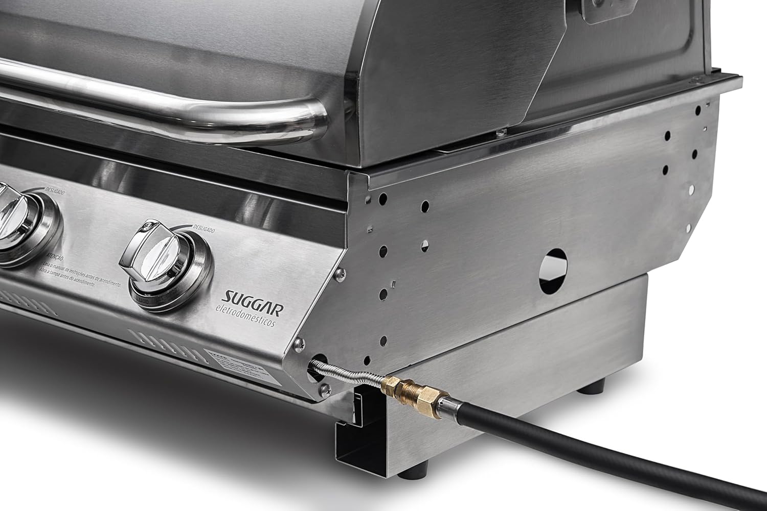 Churrasqueira para Bancada Inox a Gás 5