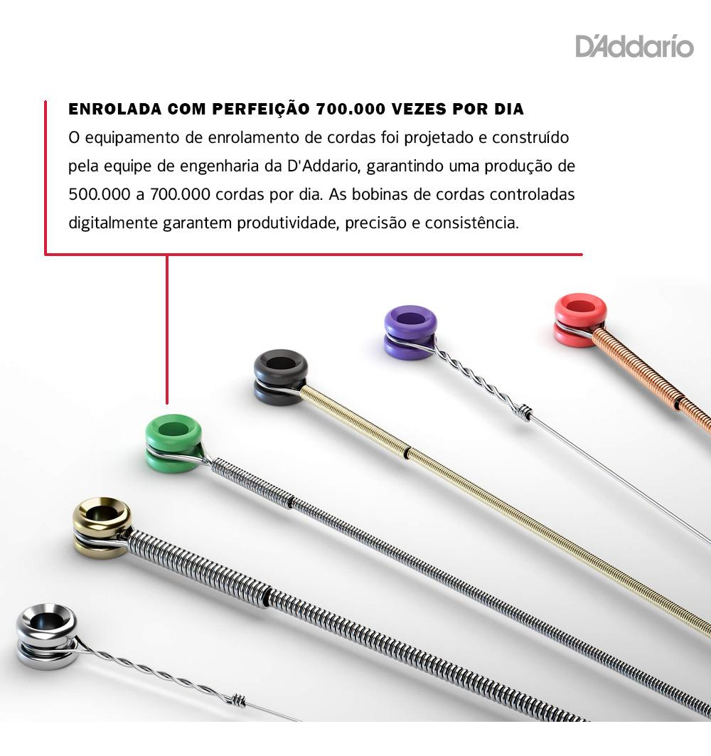 Encordoamento para Violão Aço 11-52 com Corda Extra PL011 4