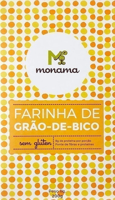 Farinha de Grão-de-Bico Sem Glúten 1