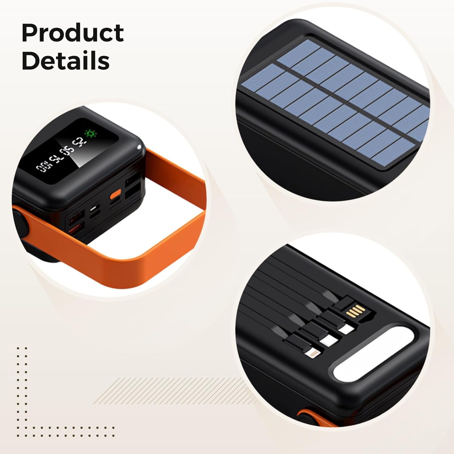 Carregador Solar 60.000 mAh Power Bank Luminfly 2