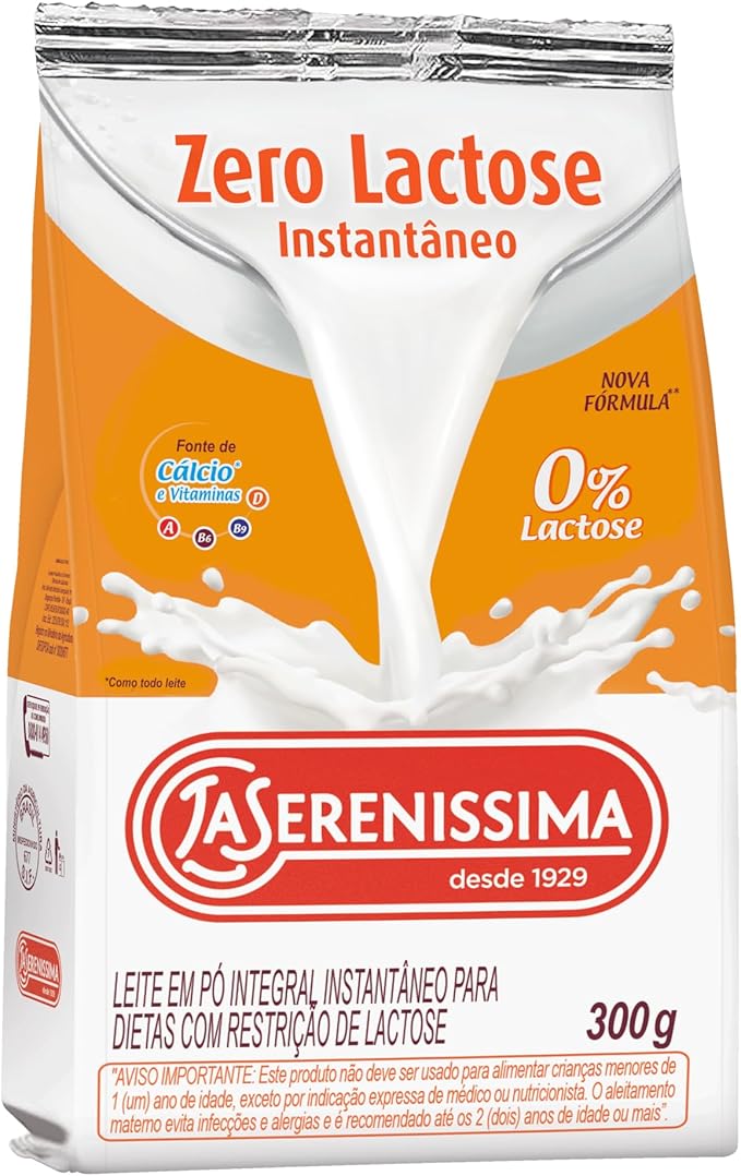 Leite em Pó Integral Instantâneo Zero Lactose 1