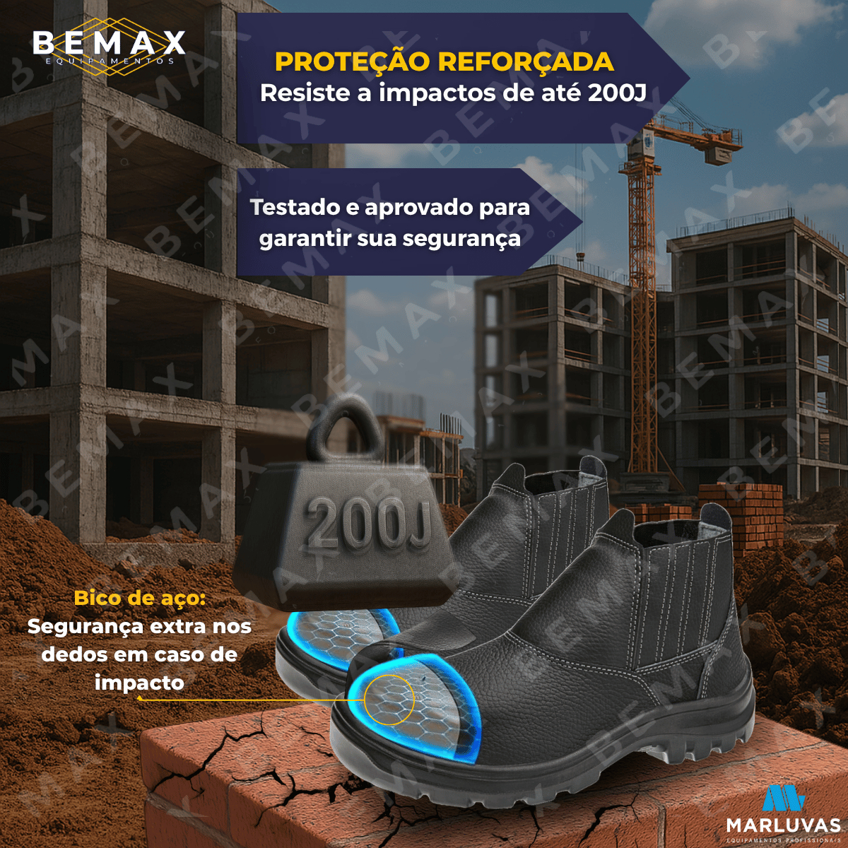 Bota Linha Vulcaflex 10VB48 A 5