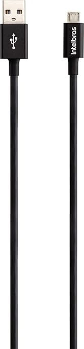 Cabo USB 1,2 m PVC Preto Intelbras EUAB 12PP 4