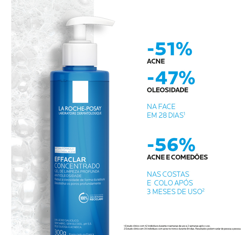 Gel de Limpeza Effaclar Concentrado 3